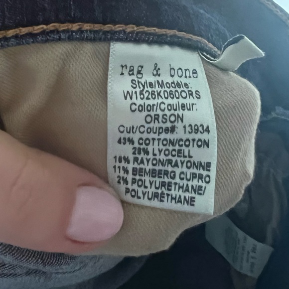 Rag & Bone Women’s Orson Capri Skinny Jeans (Size 30). - Picture 5 of 6